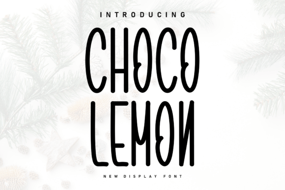Choco Lemon Font - Featured Image