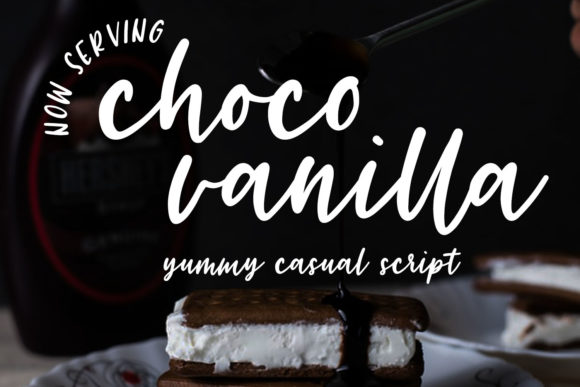 Choco Vanilla Font - Featured Image
