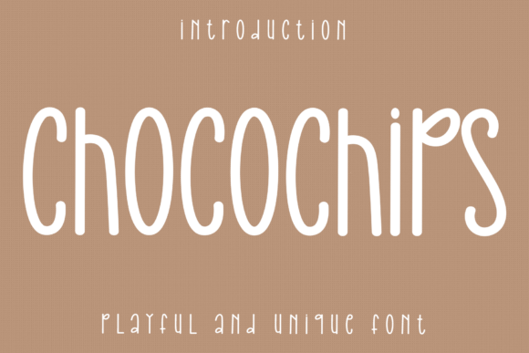 Chocochips Font - Featured Image