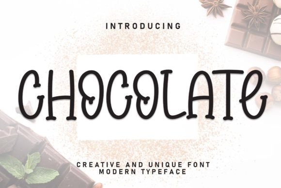 Chocolate Font - Featured Image