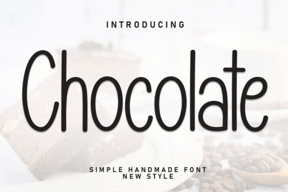Chocolate Font Font - Featured Image