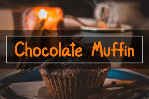 Chocolate Muffin Font - Featured Image