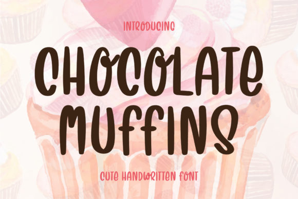 Chocolate Muffins Font - Featured Image