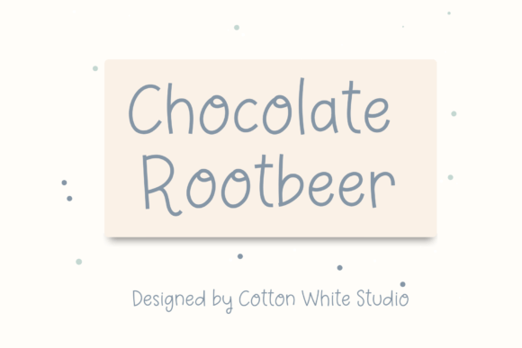 Chocolate Rootbeer Font - Featured Image