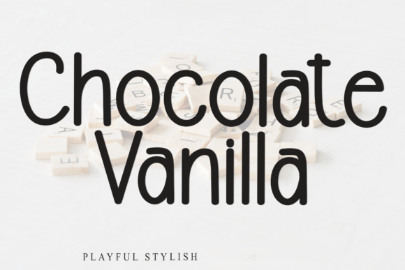Chocolate Vanilla Font - Featured Image