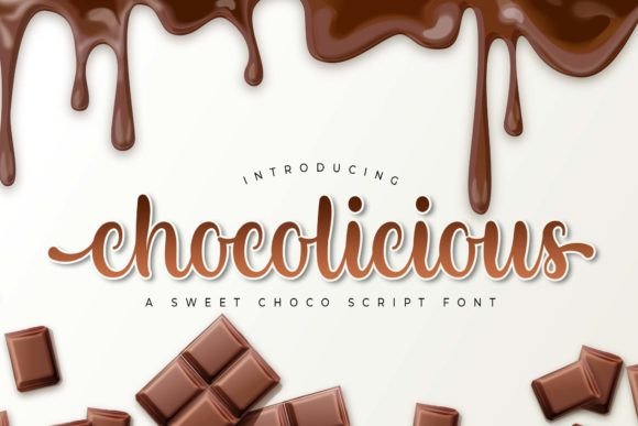 Chocolicious Font - Featured Image