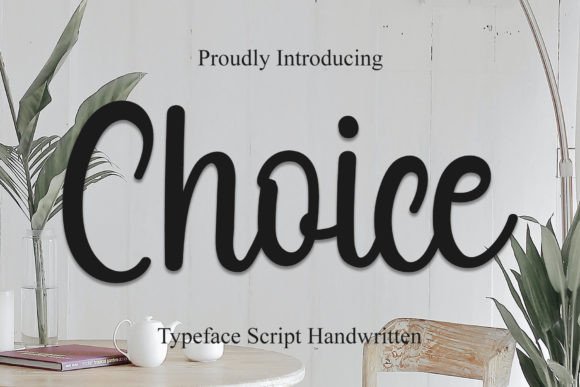 Choice Font - Featured Image