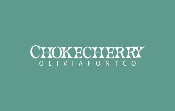 Chokecherry Font - Featured Image
