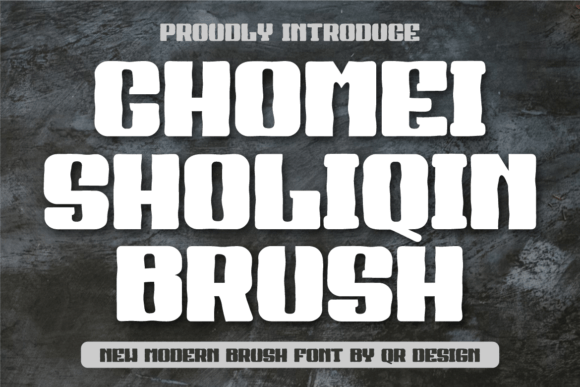 Chomei Sholiqin Brush Font - Featured Image