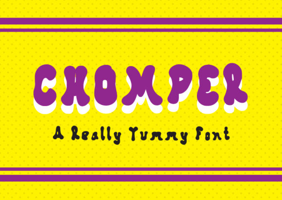 Chomper Font - Featured Image