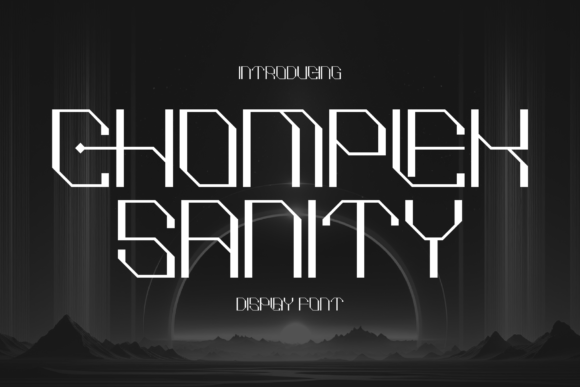 Chomplek Sanity Font - Featured Image