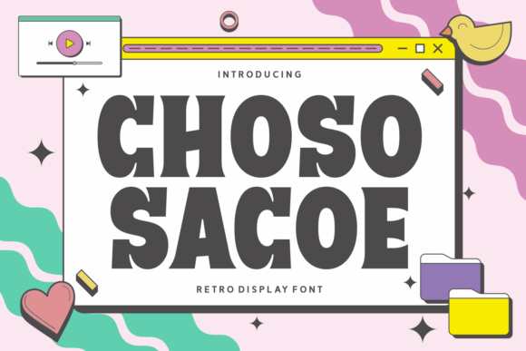 Choso Sacoe Font - Featured Image