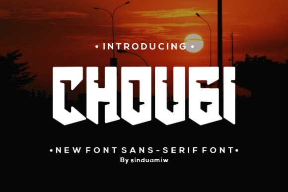 Chougi Font - Featured Image