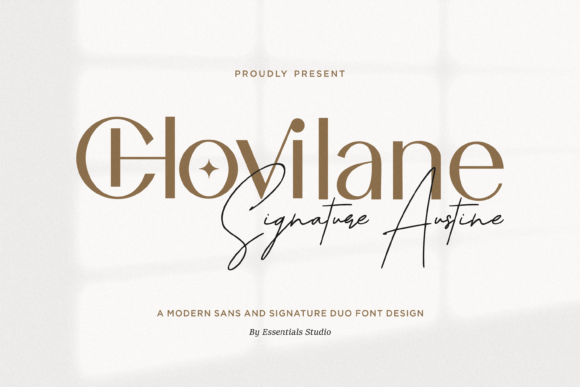 Chovilane Signature Austine Font - Featured Image