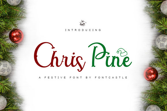 Chris Pine Font - Featured Image
