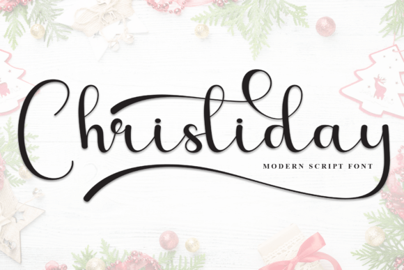 Christiday Font - Featured Image