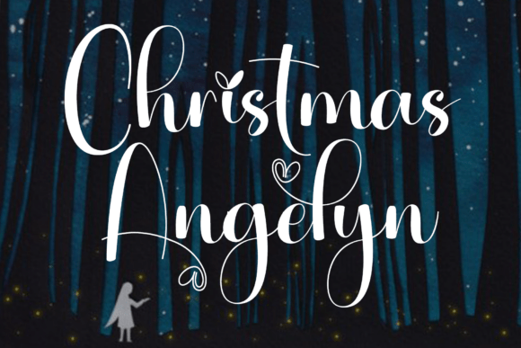 Christmas Angelyn Font - Featured Image