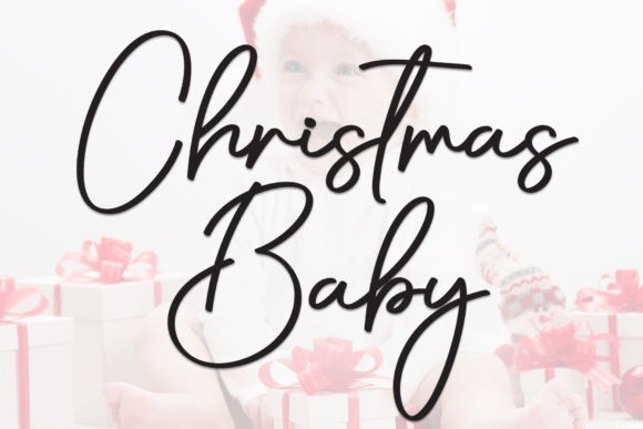 Christmas Baby Font - Featured Image