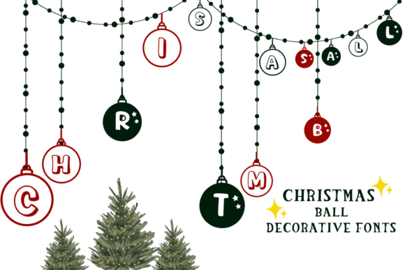 Christmas Ball Font - Featured Image