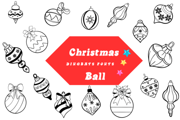 Christmas Ball Font - Featured Image