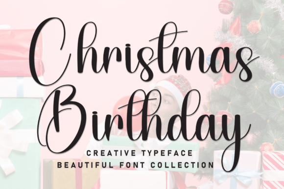 Christmas Birthday Font - Featured Image