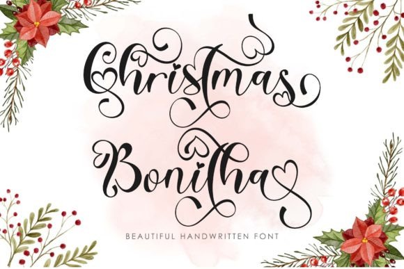 Christmas Bonitha Font - Featured Image