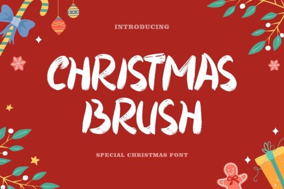 Christmas Brush Font - Featured Image
