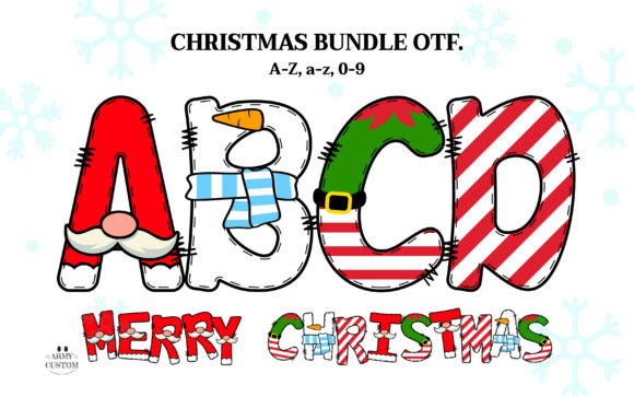 Christmas Bundle Font - Featured Image