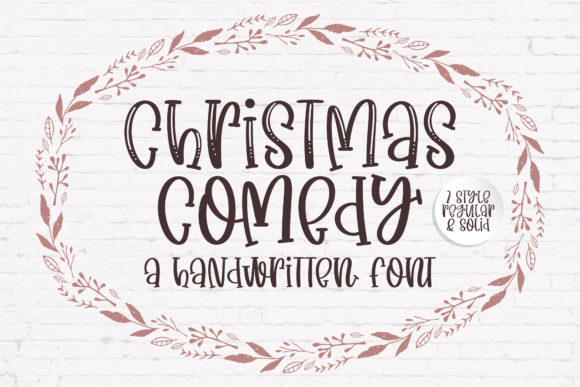 Christmas Comedy Font - Featured Image
