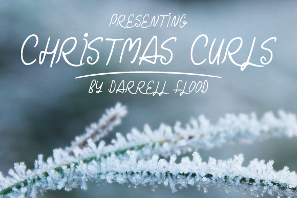 Christmas Curls Font - Featured Image
