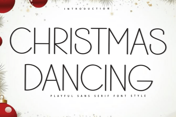 Christmas Dancing Font - Featured Image