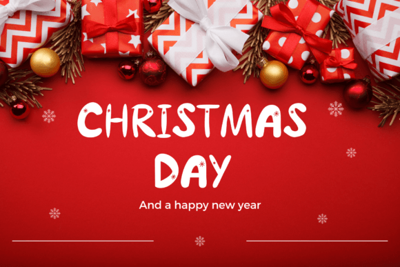 Christmas Day Font - Featured Image