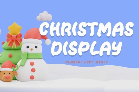 Christmas Display Font - Featured Image