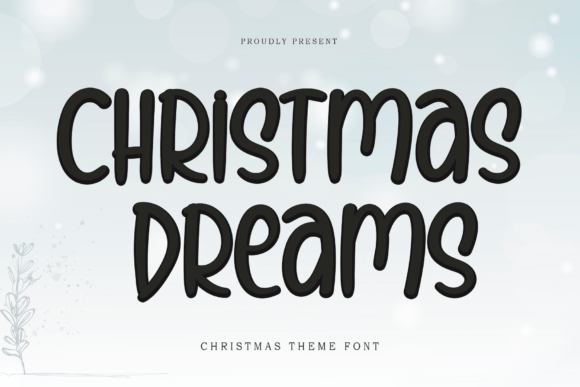 Christmas Dreams Font - Featured Image