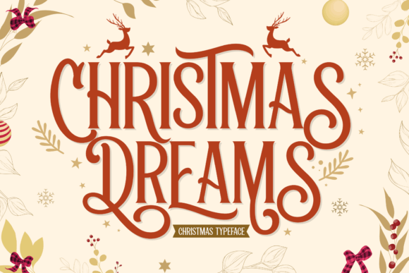 Christmas Dreams Font - Featured Image