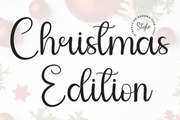 Christmas Edition Font - Featured Image