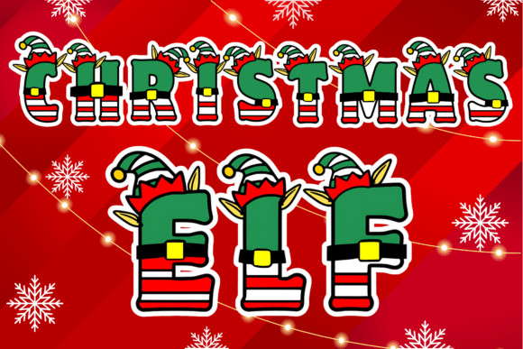 Christmas Elf Font - Featured Image