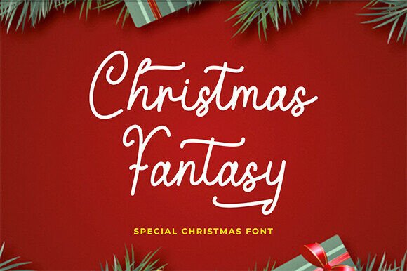 Christmas Fantasy Font - Featured Image