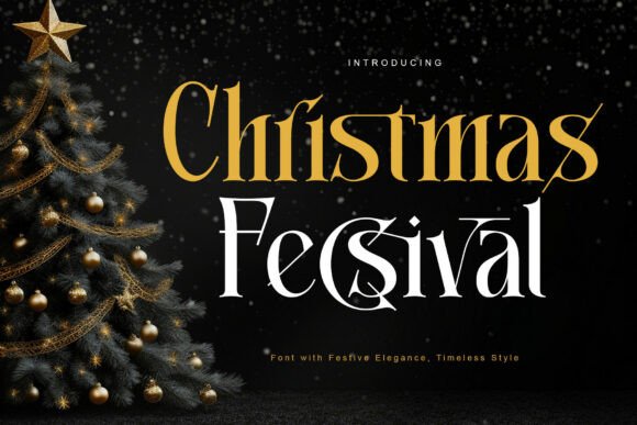 Christmas Fecsival Font - Featured Image