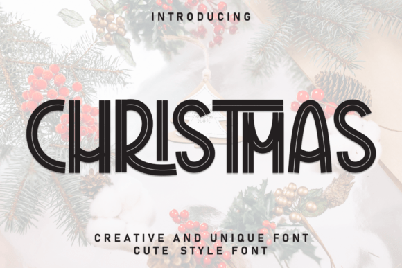 Christmas Font - Featured Image