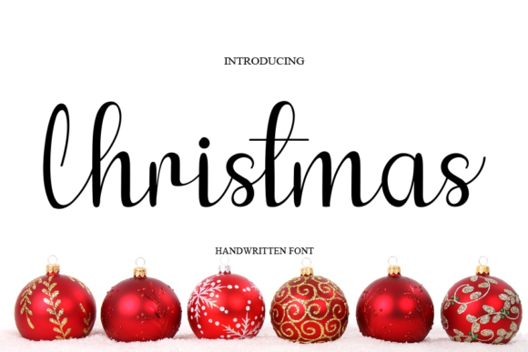Christmas Font - Featured Image