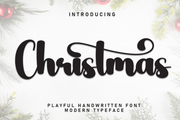 Christmas Font - Featured Image