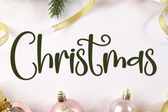 Christmas Font - Featured Image
