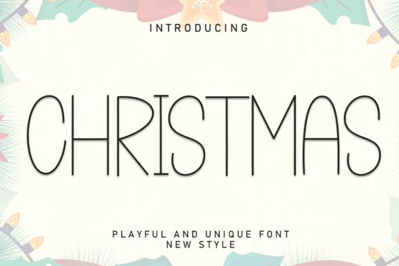 Christmas Font - Featured Image