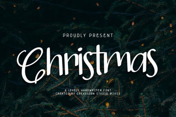 Christmas Font - Featured Image