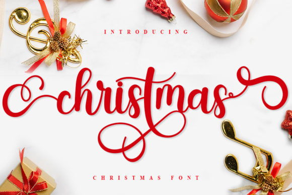 Christmas Font - Featured Image