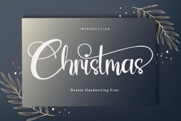 Christmas Font - Featured Image