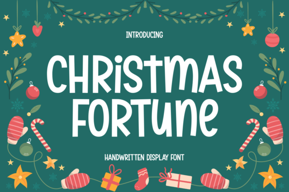 Christmas Fortune Font - Featured Image