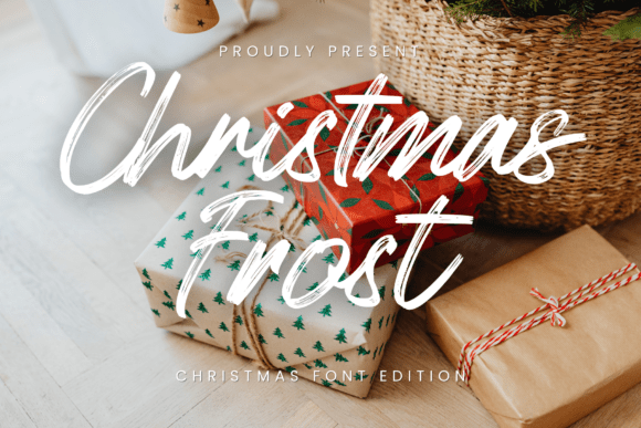Christmas Frost Font - Featured Image