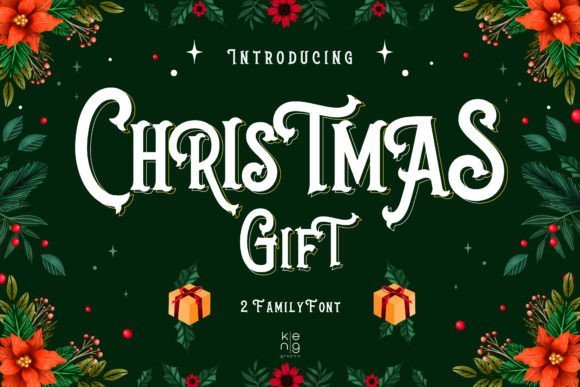 Christmas Gift Font - Featured Image